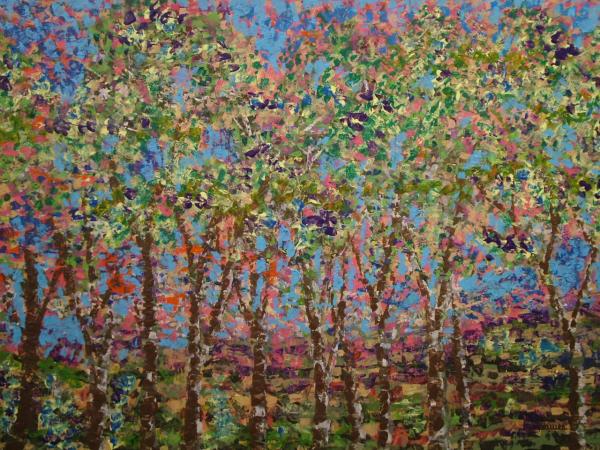 Morning Trees