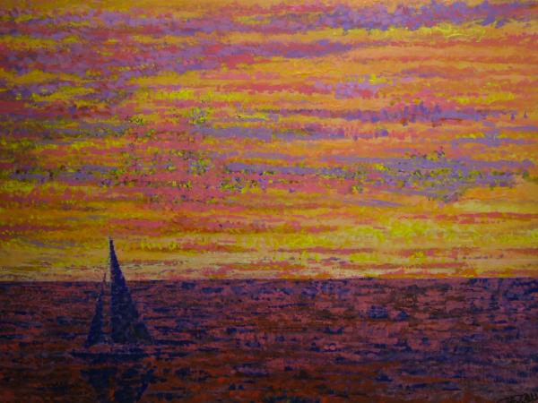 Sailing in the Sunset